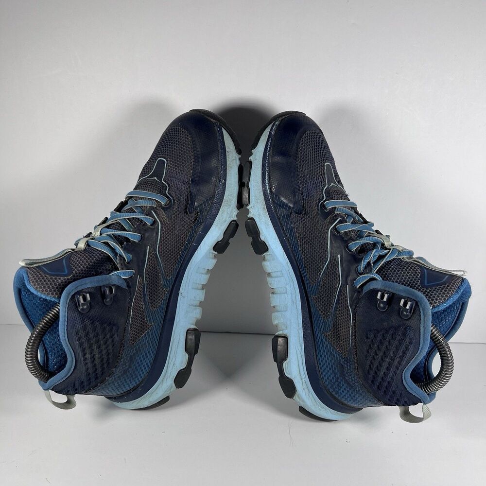 Hoka Sky Toa Mid Lace Up Outdoor Hiking Boots Shoes Vibram Waterproof Women's 7 - Picture 5 of 8